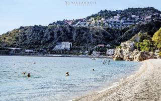 Taormina from the beach - Taormina Waterfront Penthouse